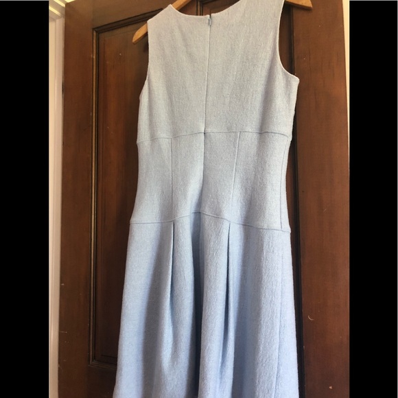 Felted wool Ann Taylor Factory sleeveless dress - Picture 3 of 9